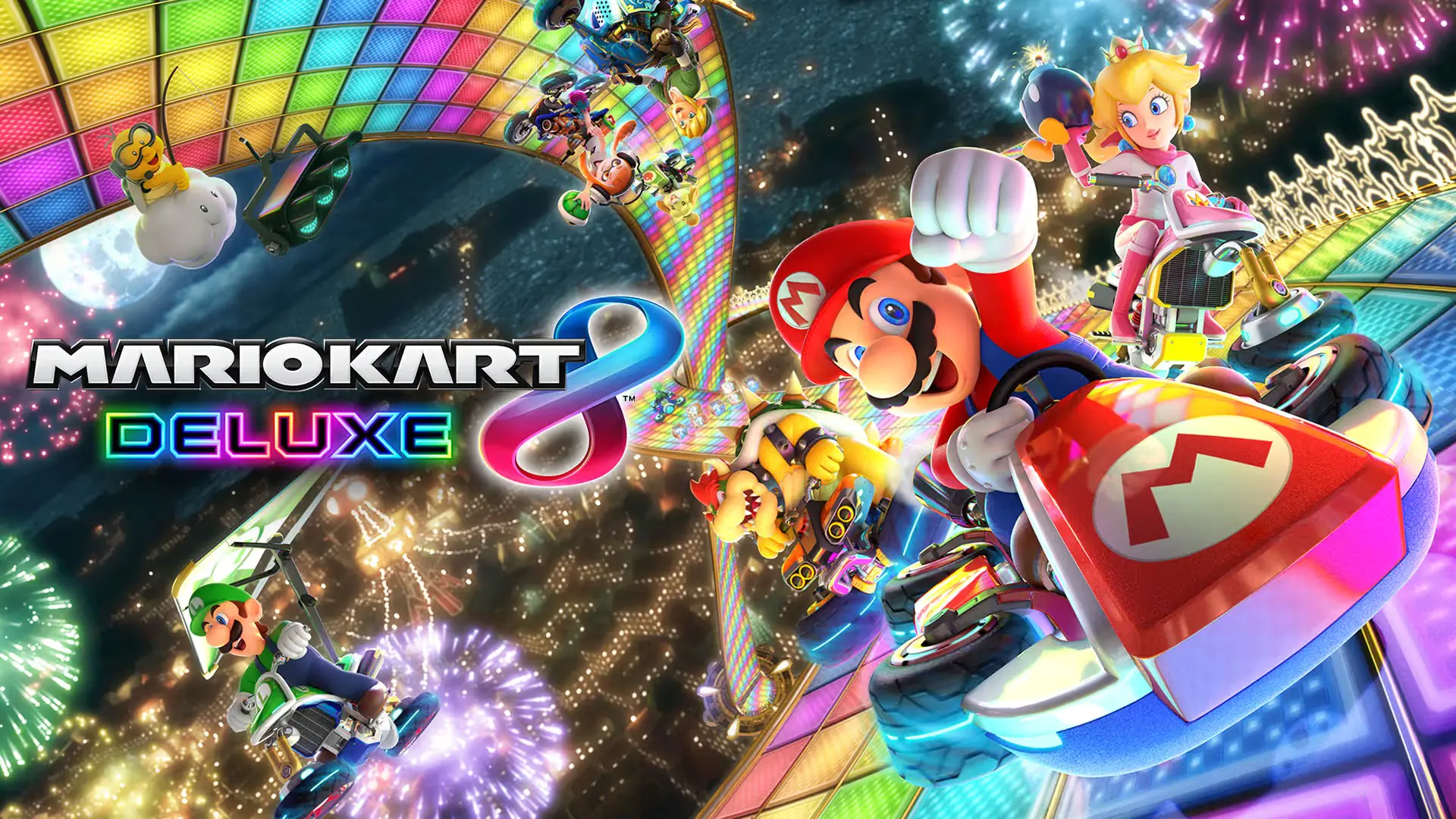 Mario Kart 8 Deluxe'e Sekiz Oyunculu Bölünmüş Ekran Geldi