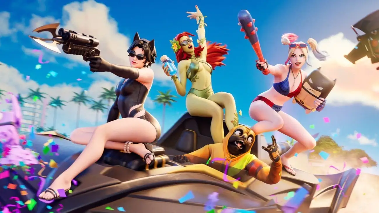ortnite'ın Yeni Poison Ivy ve Harley Quinn Kostümleri 13+ Modlarla Sınırlı