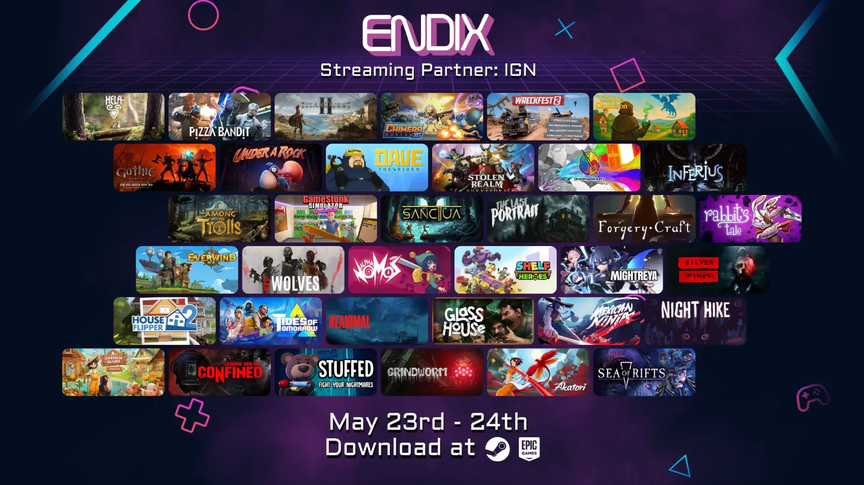 Стартовала бесплатная цифровая игровая выставка ENDIX!
