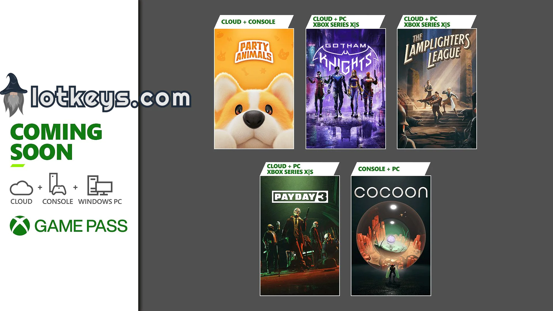 New Games for XBOX Game Pass Have Been Announced