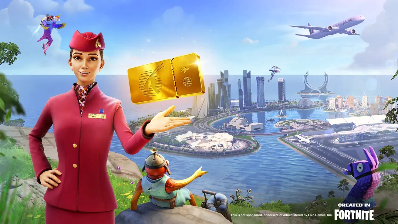 Ready to Soar with Qatar Airways in Fortnite?