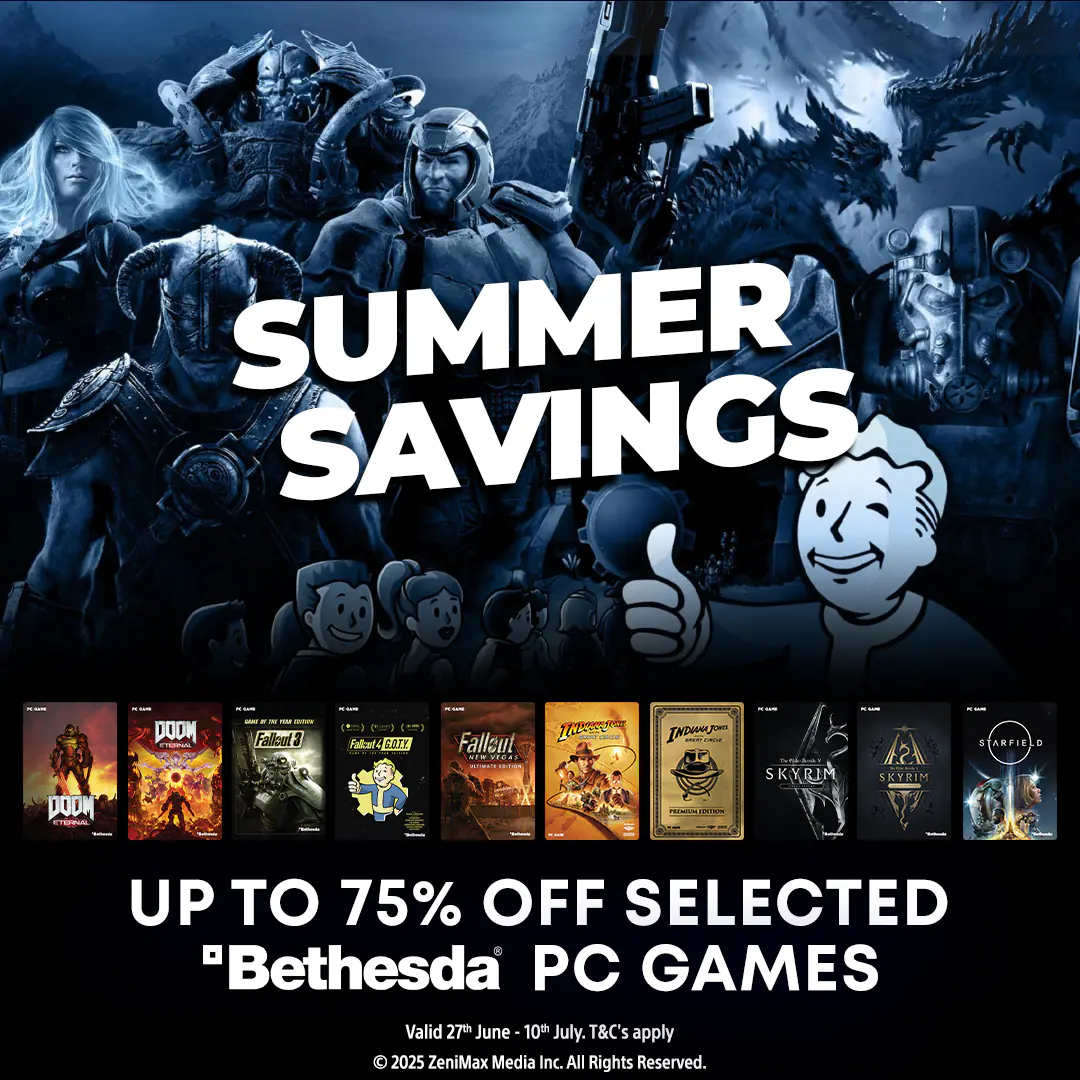 Les jeux Bethesda sont maintenant sur Lotkeys ! Les soldes d’été ont commencé
