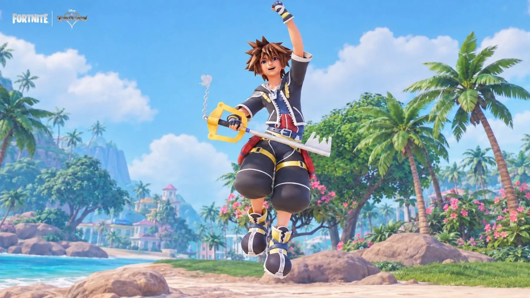 Fortnite Kingdom Hearts İşbirliği, Sora Kostümü Dahil, Bu Hafta Geliyor
