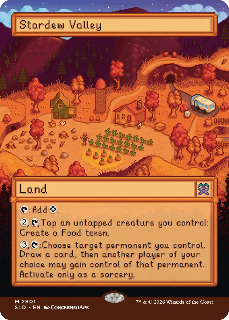Stardew Valley Joins Magic: The Gathering