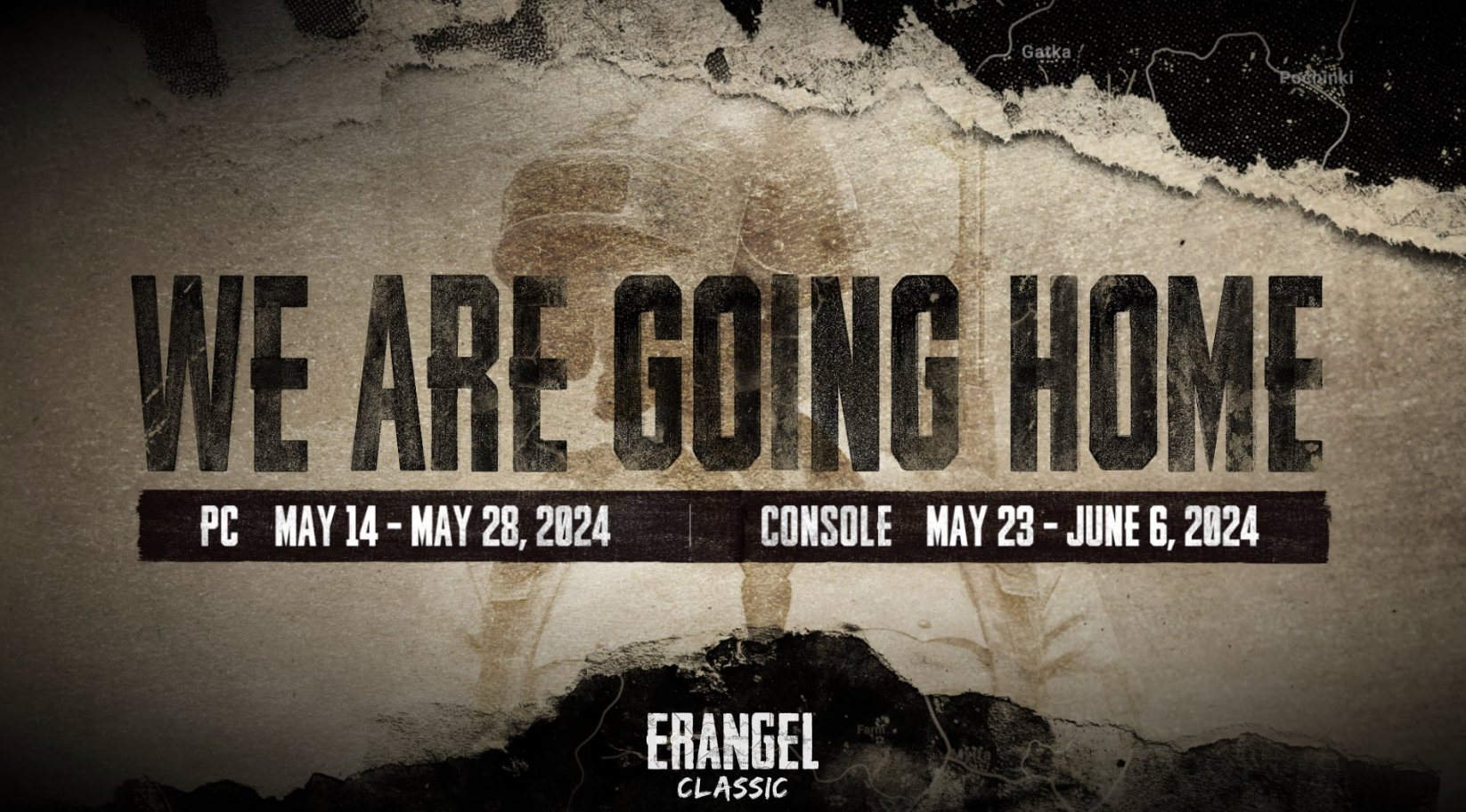 PUBG: Battlegrounds Brings Back Classic Erangel Map